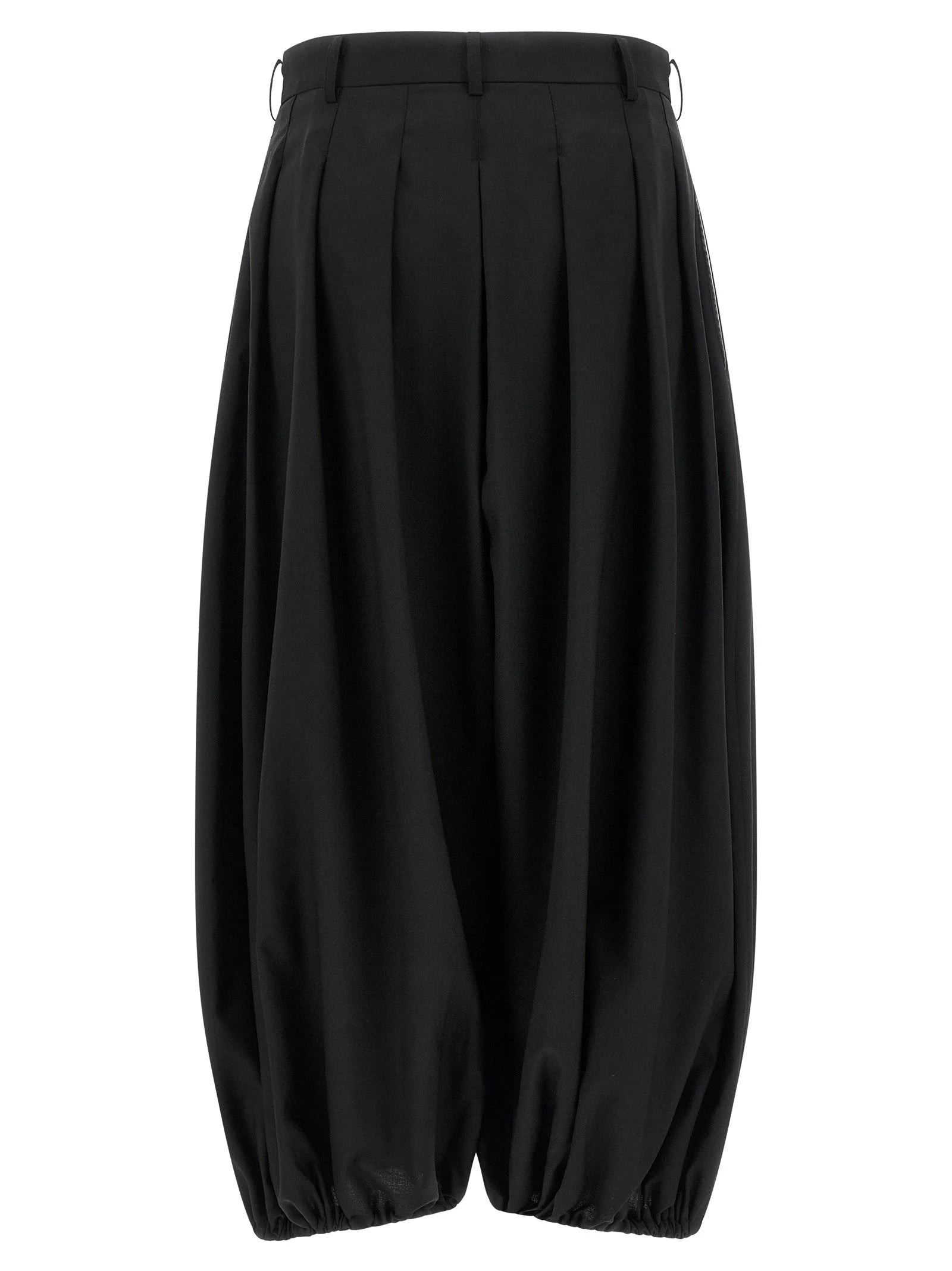 Comme Des Garçons Black Wool Pants - S