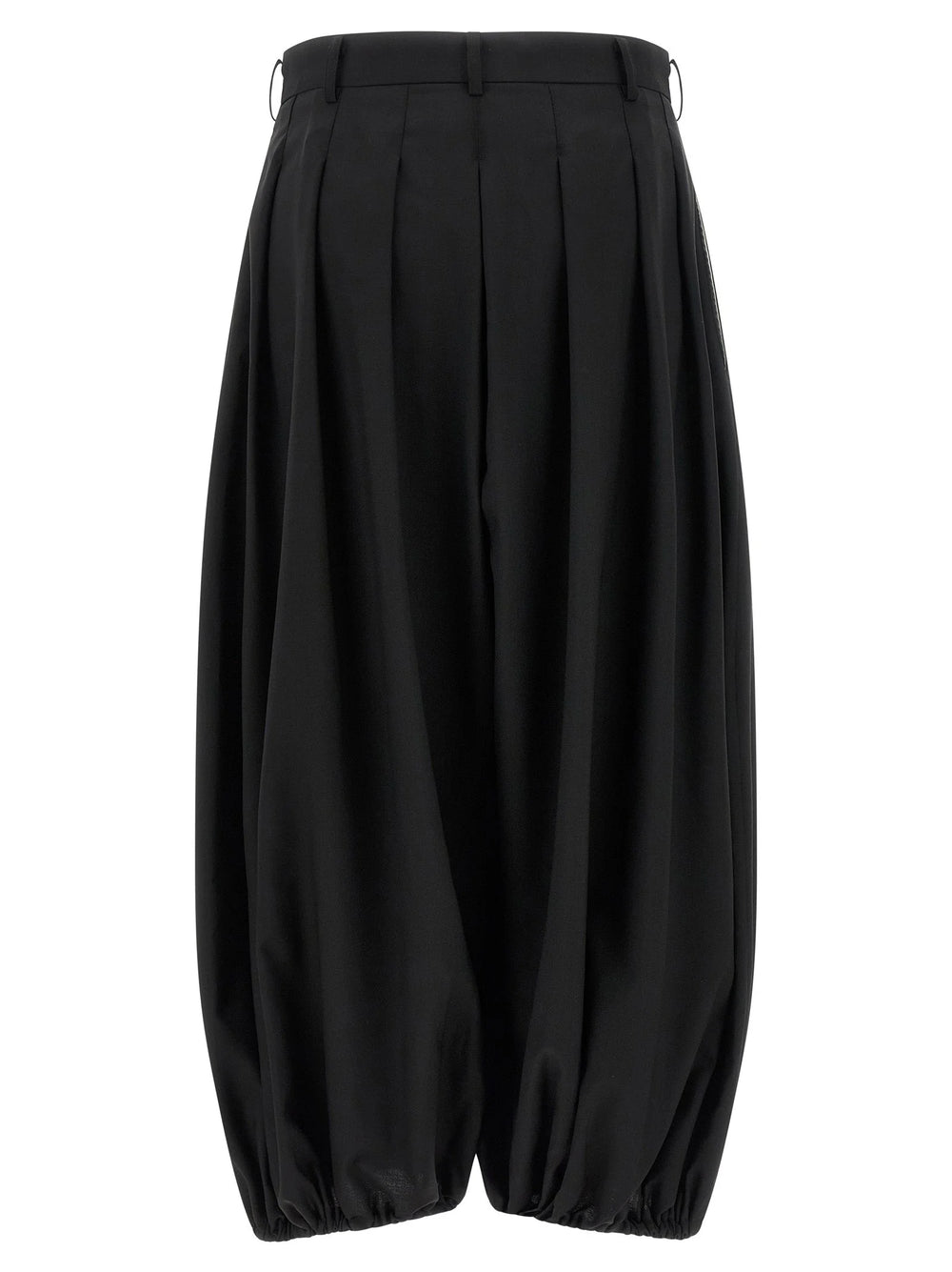 Comme Des Garçons Black Wool Pants - S