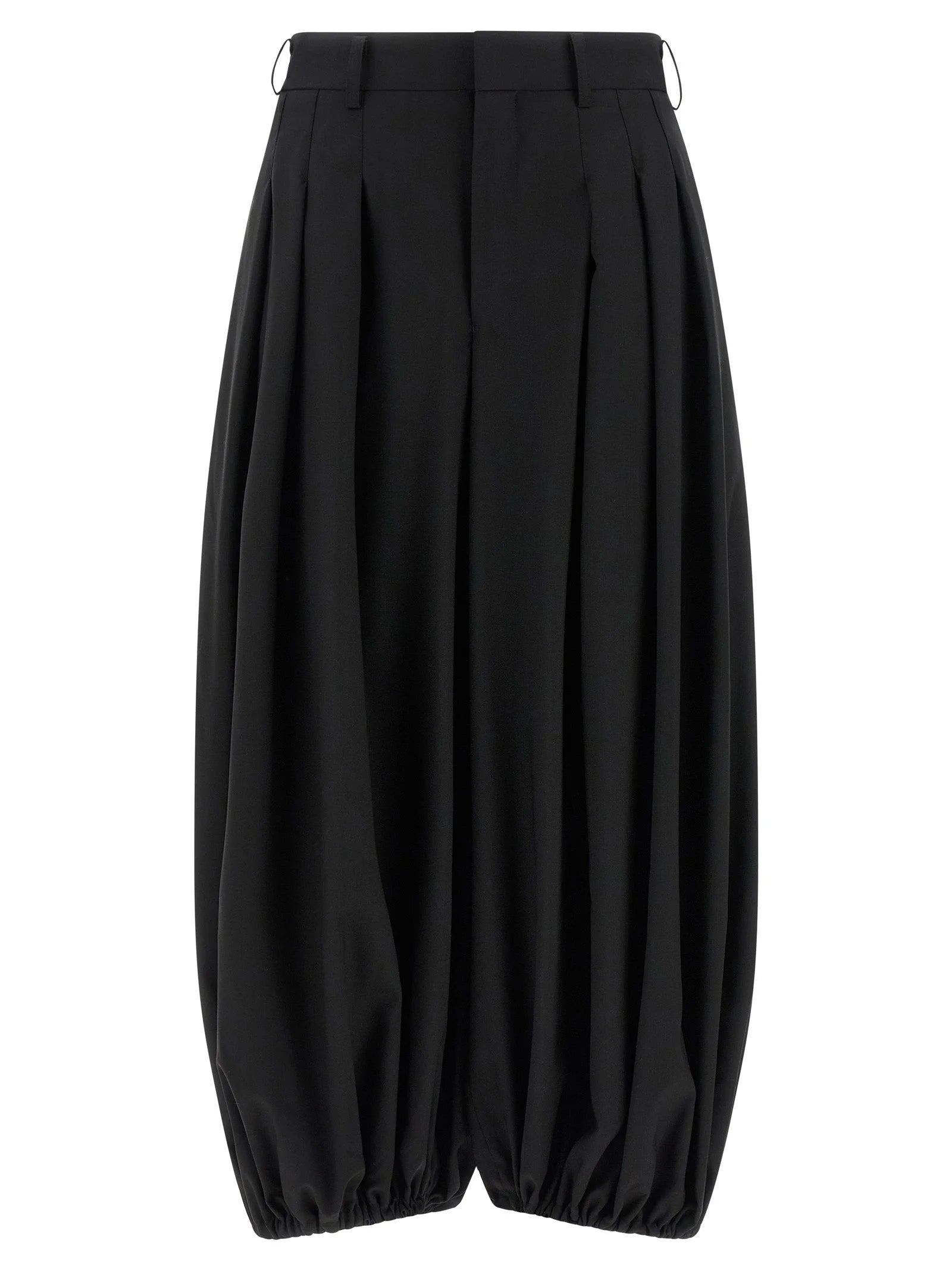 Comme Des Garçons Black Wool Pants - S