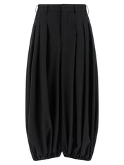 Comme Des Garçons Black Wool Pants - S