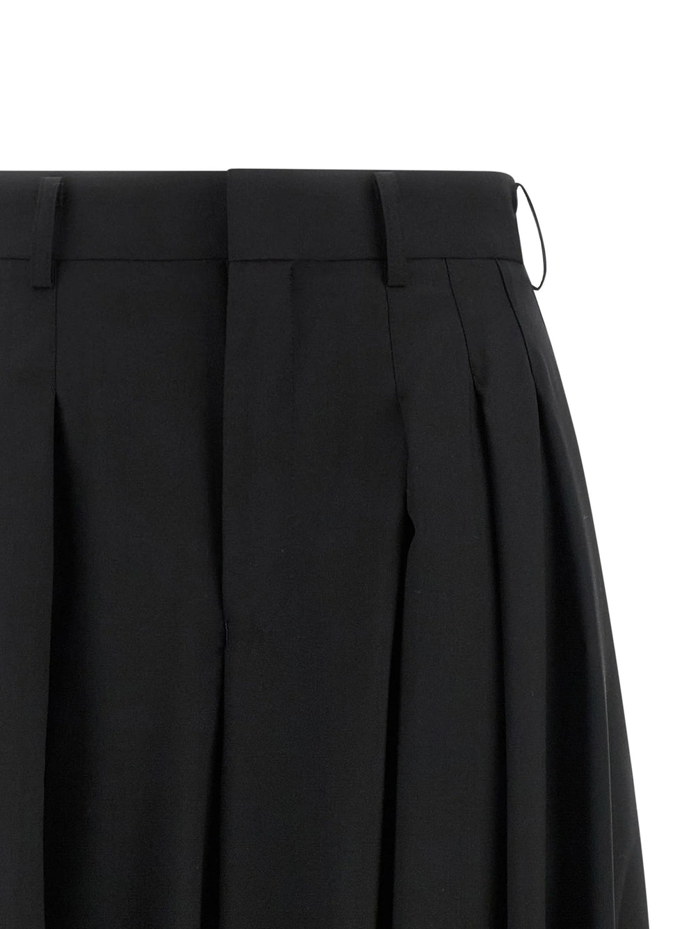Comme Des Garçons Black Wool Pants - S