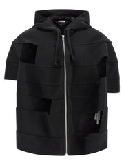 Comme Des Garçons Black Wool Shell Jacket - L