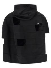 Comme Des Garçons Black Wool Shell Jacket - L