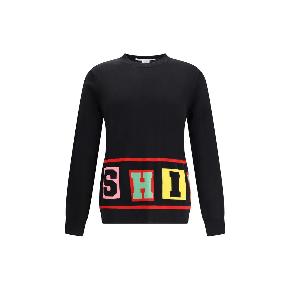 Comme Des Garçons Crewneck Sweater with colorful lettering - Sweatshirts