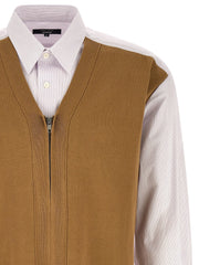 Comme Des Garçons Multicolor Cotton Blouse