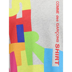 Comme Des Garçons Multicolor print T-shirt - T-Shirts