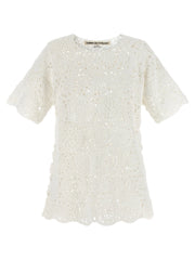 Comme Des Garçons White Cotton T-Shirt