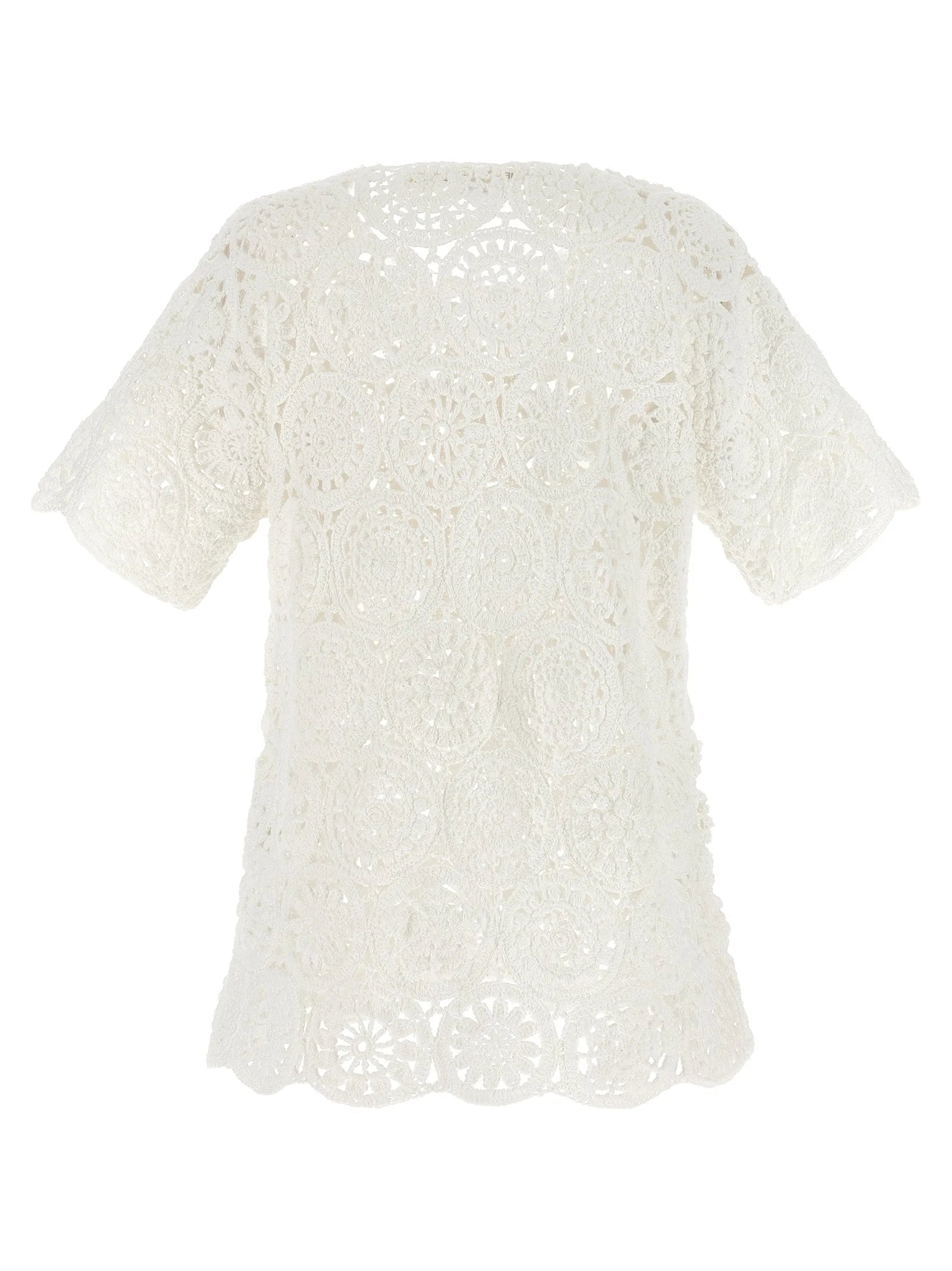 Comme Des Garçons White Cotton T-Shirt