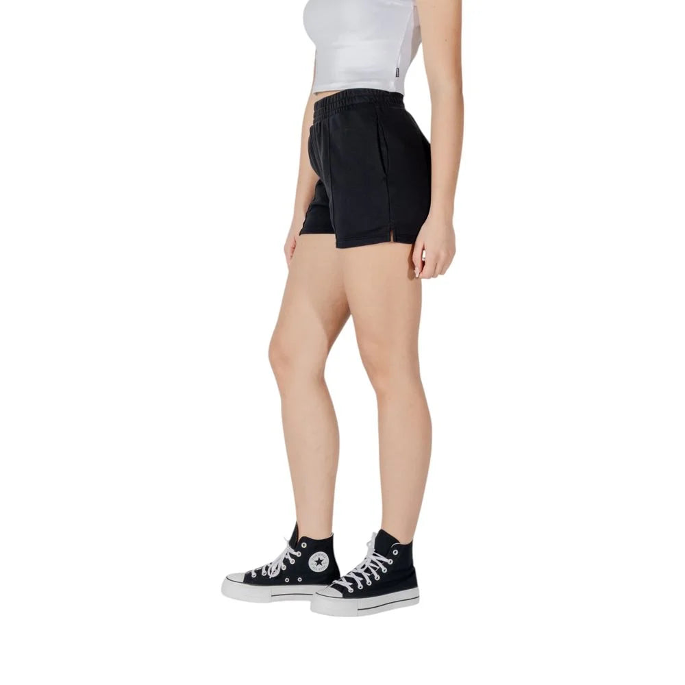 Converse Black Cotton Bermuda Shorts - IT44|L