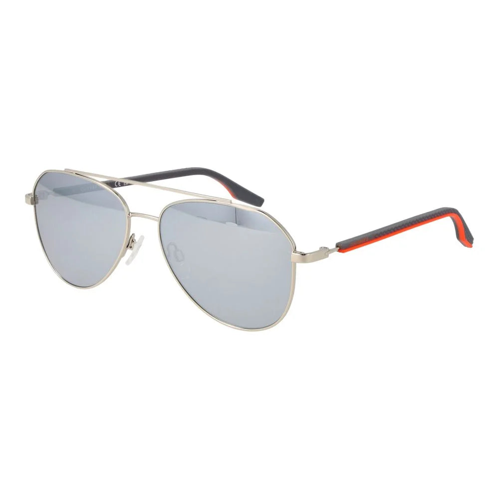 Converse Silver Rubber Sunglasses