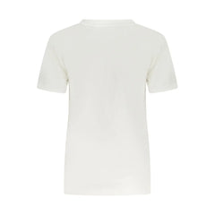 Converse White Cotton Women T-Shirt - T-Shirts
