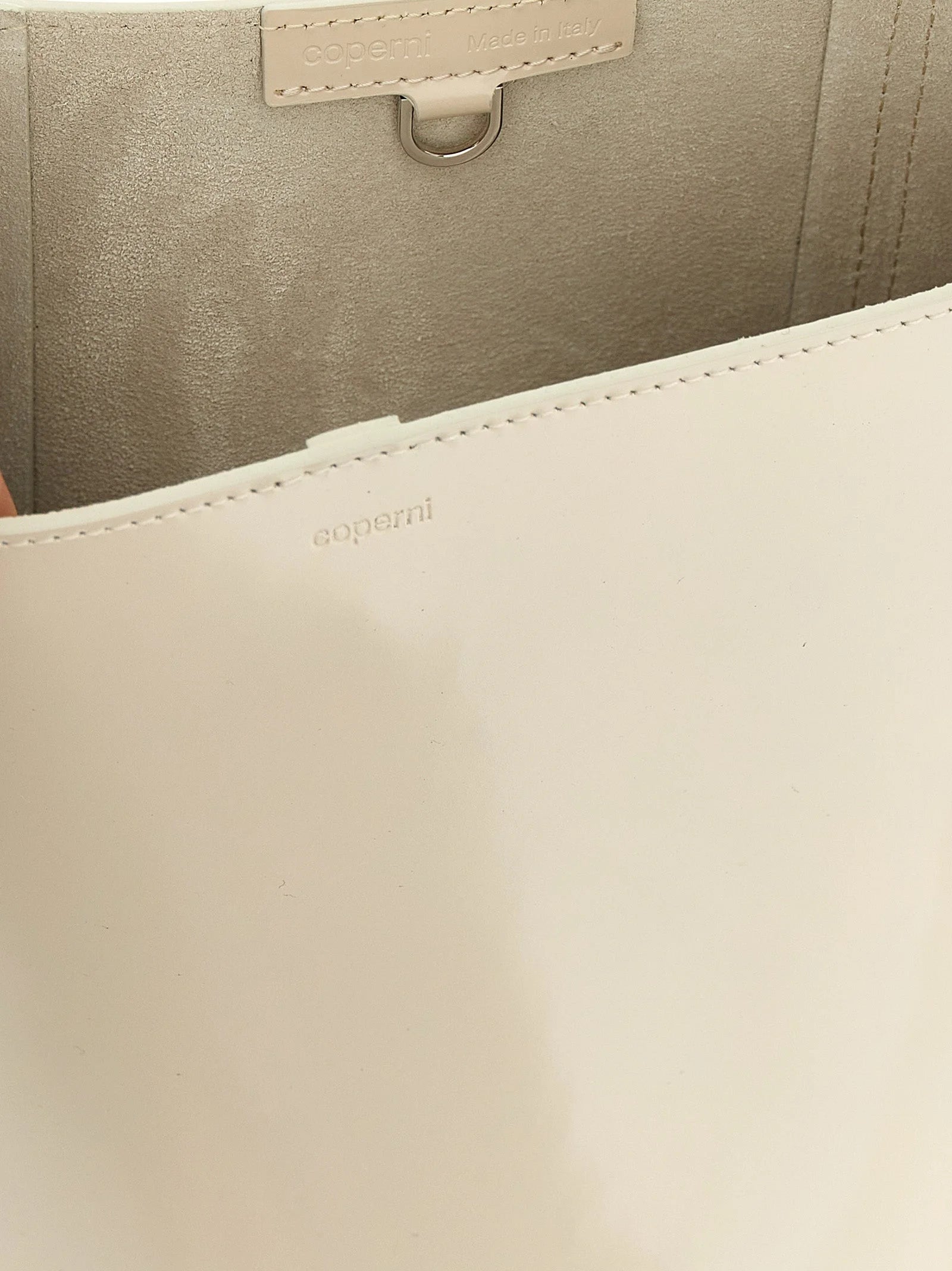 Coperni Beige Cowhide Shoulder Bag
