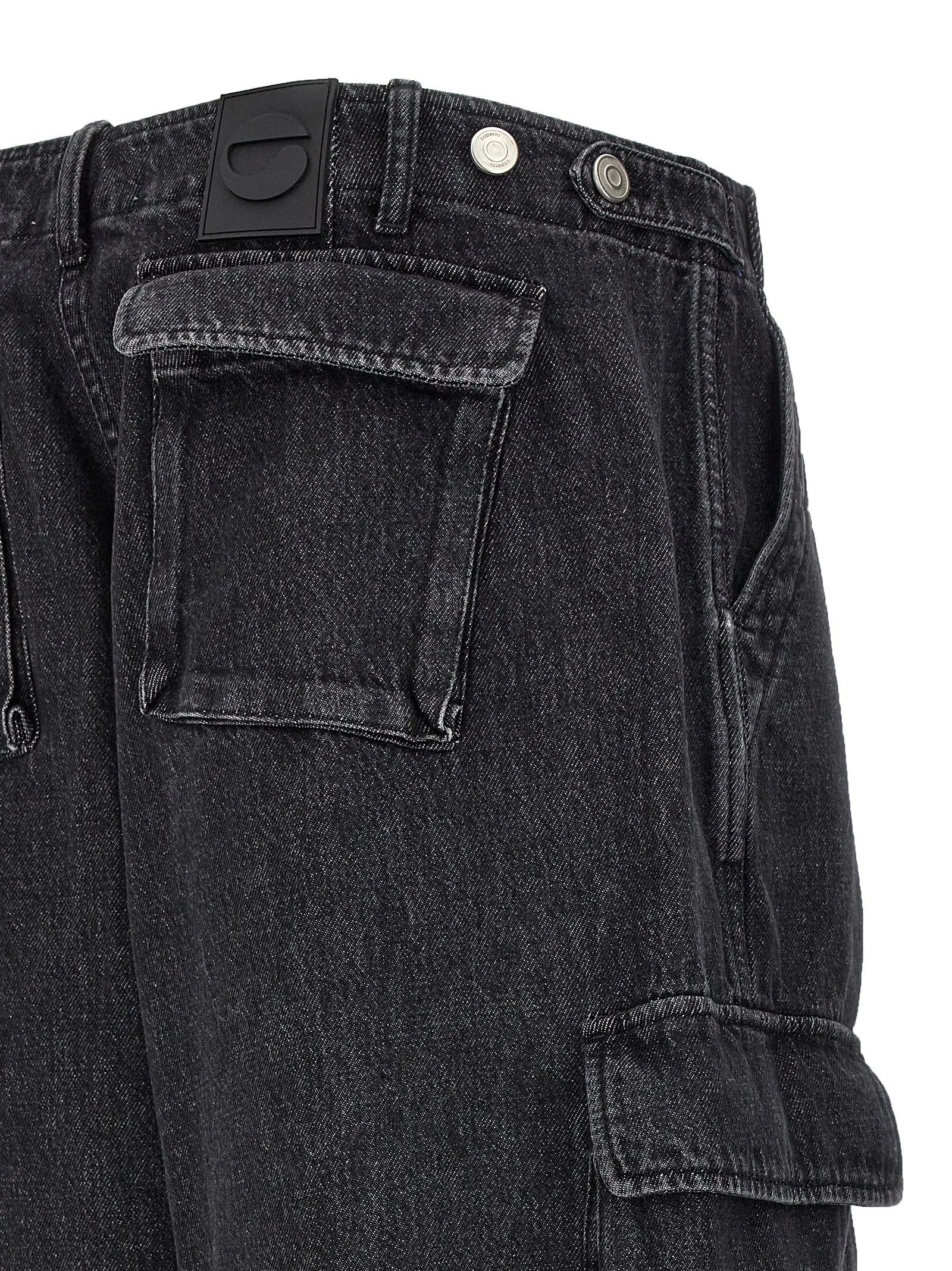 Coperni Black Cotton Jeans Denim