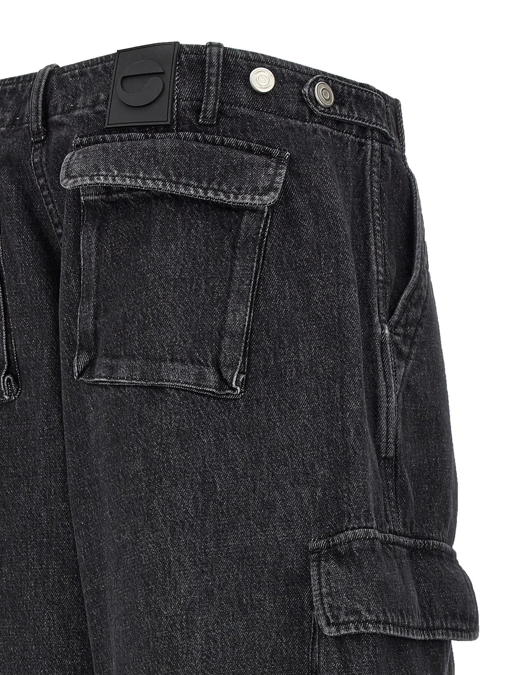 Coperni Black Cotton Jeans Denim