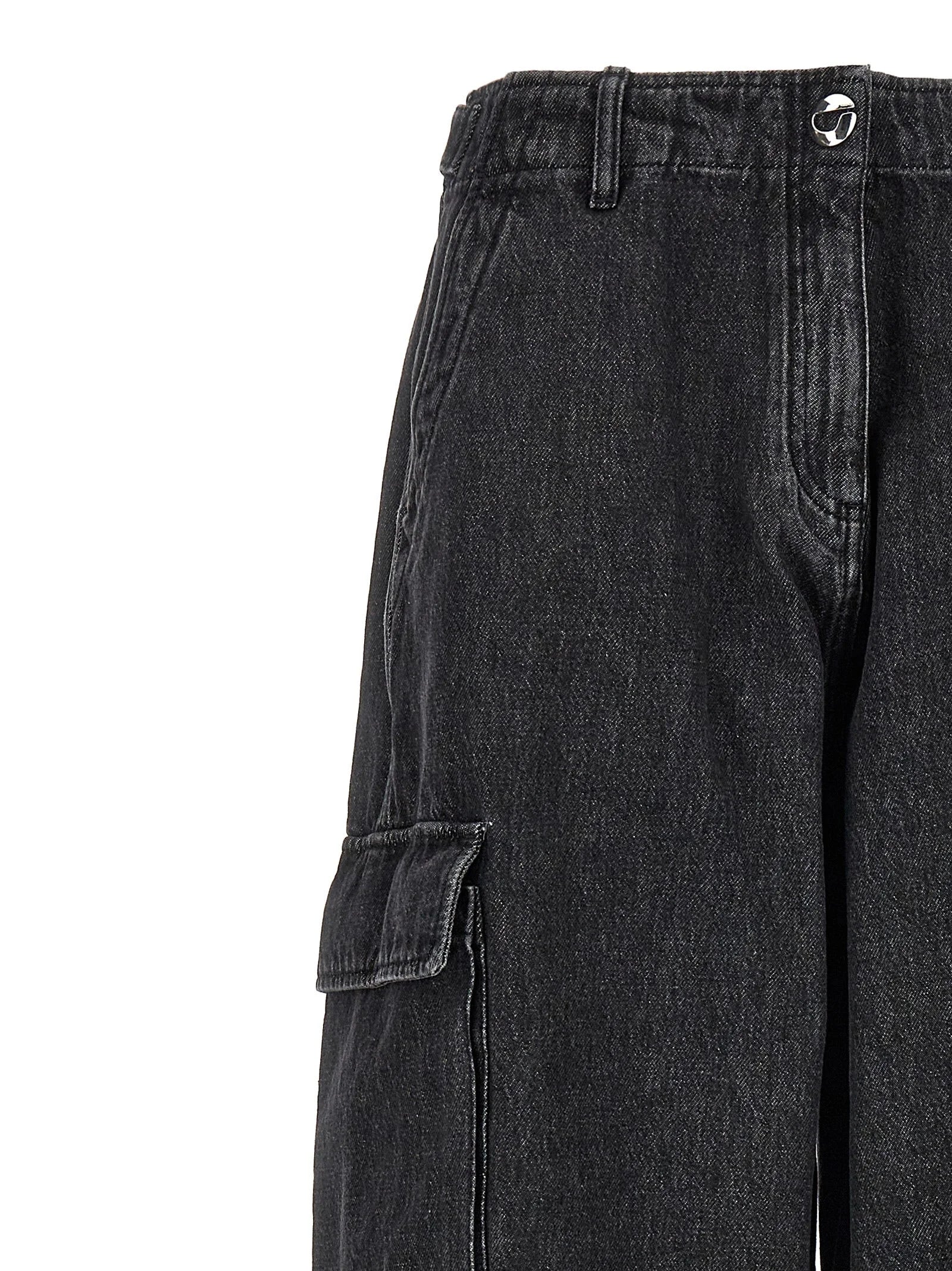 Coperni Black Cotton Jeans Denim