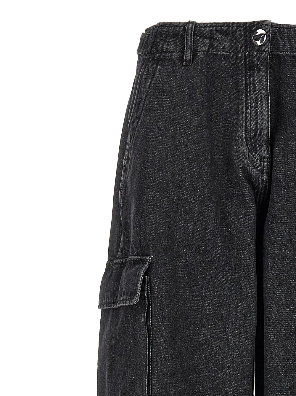 Coperni Black Cotton Jeans Denim