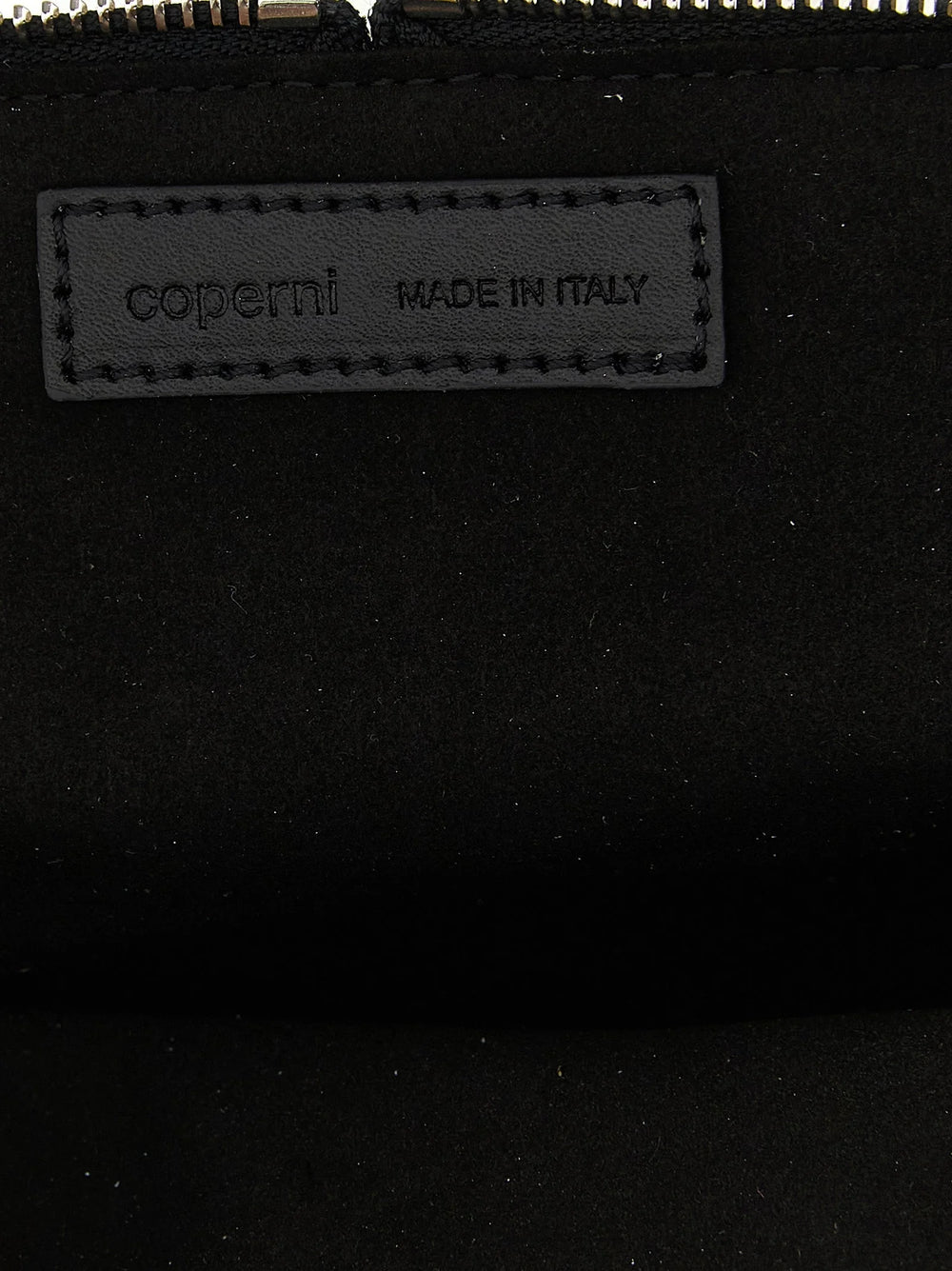 Coperni Black Cowhide Crossbody Bag