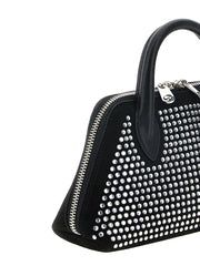 Coperni Black Cowhide Crossbody Bag