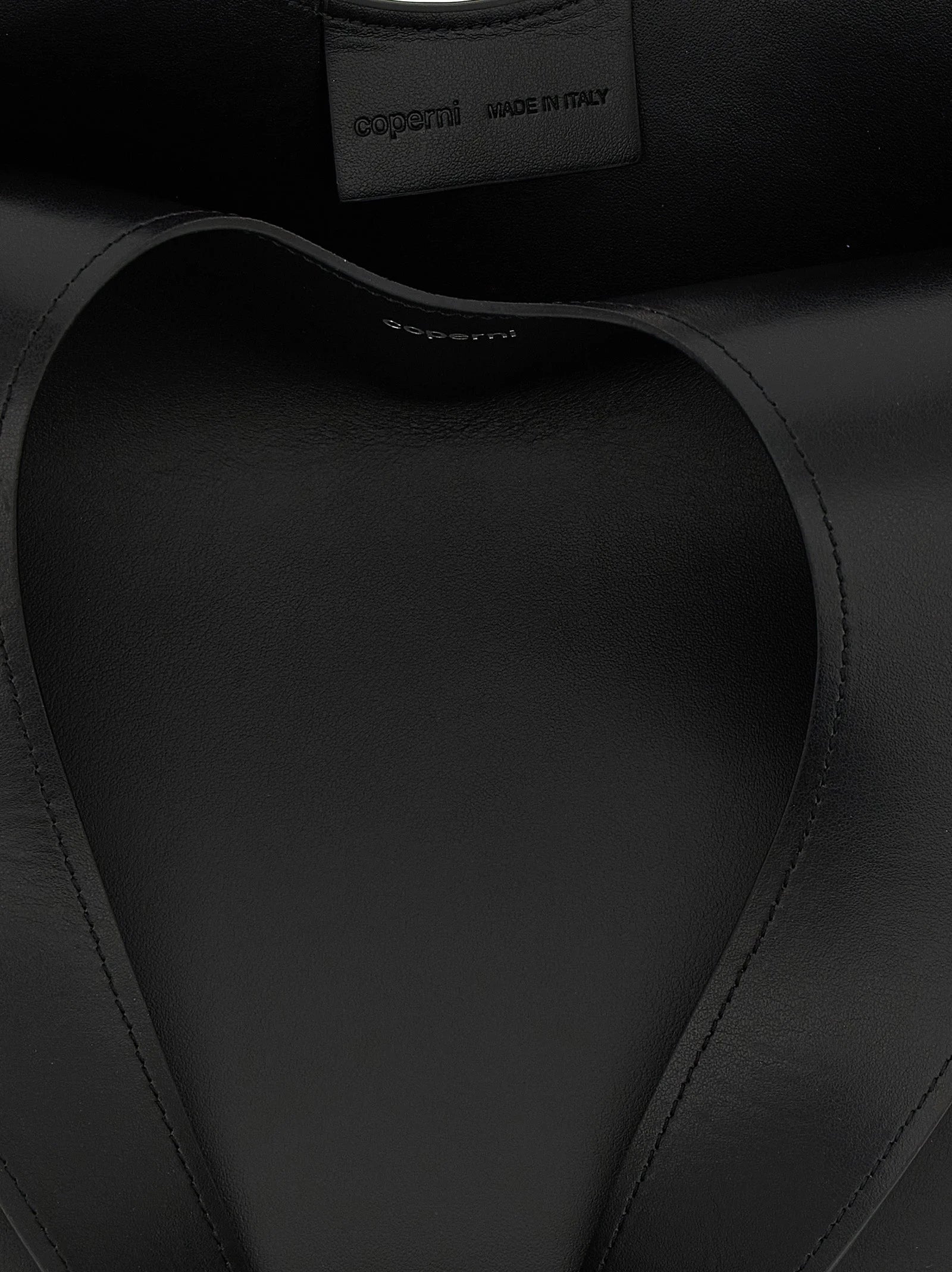 Coperni Black Cowhide Shoulder Bag