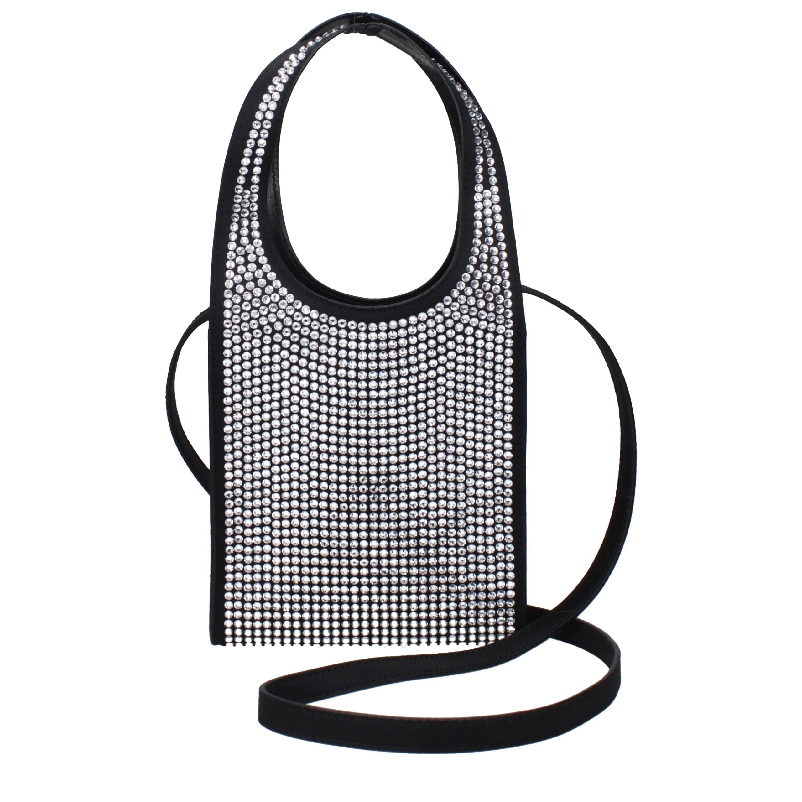 Coperni Sacs à Main en Tissu Noir