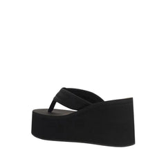 Coperni Black Polyamide Platform Sandals