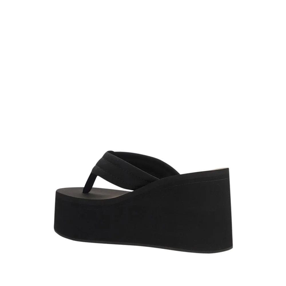 Coperni Black Polyamide Platform Sandals