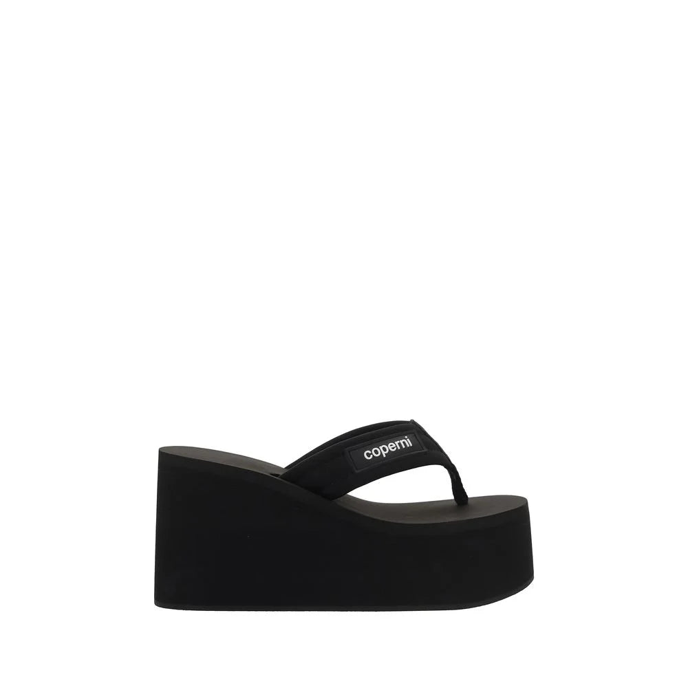 Coperni Black Polyamide Platform Sandals - EU38/US8