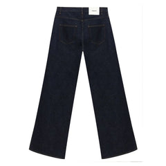 Coperni Blue Cotton High-Waisted Jean - Jeans
