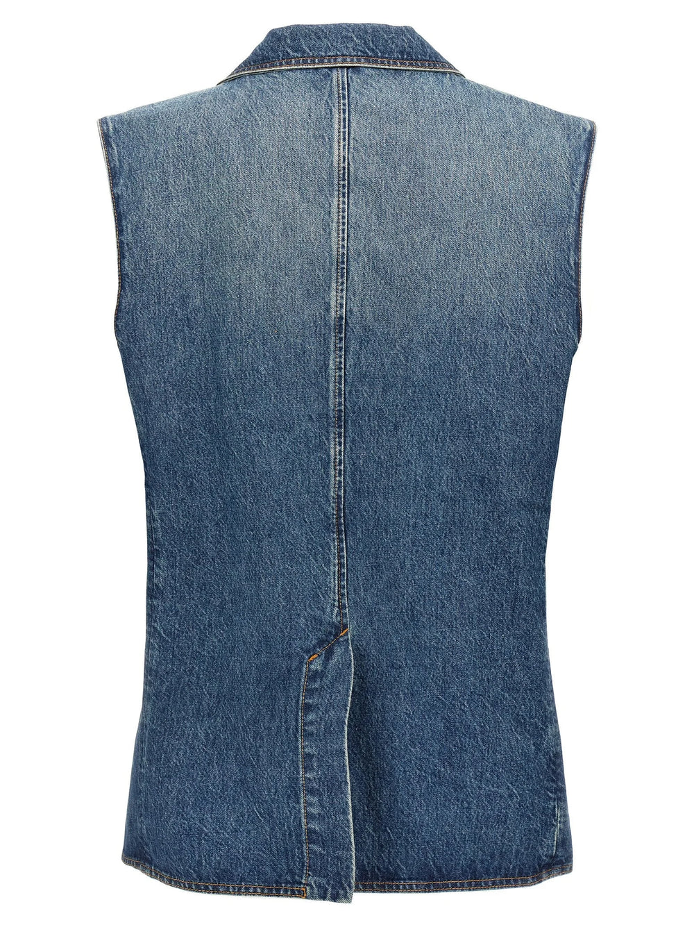 Coperni Blue Cotton Sleeveless Jacket - S