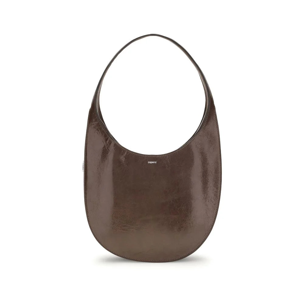 Coperni Brown Calf Leather Bos Taurus Shoulder Bag