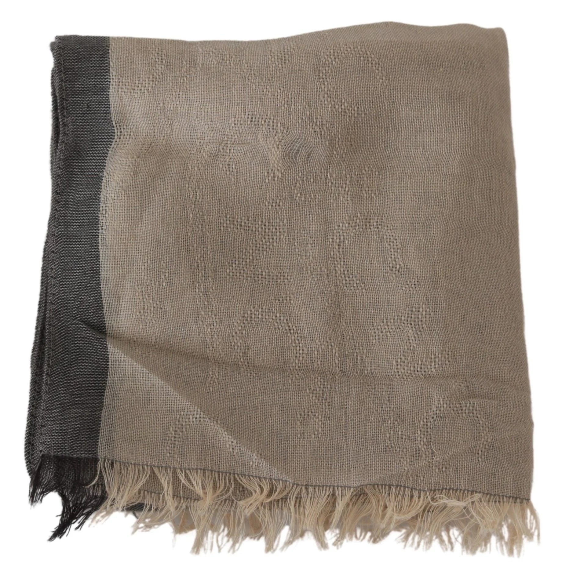 Costume National Beige Women Cotton Shawl Scarf - Scarves & Shawls