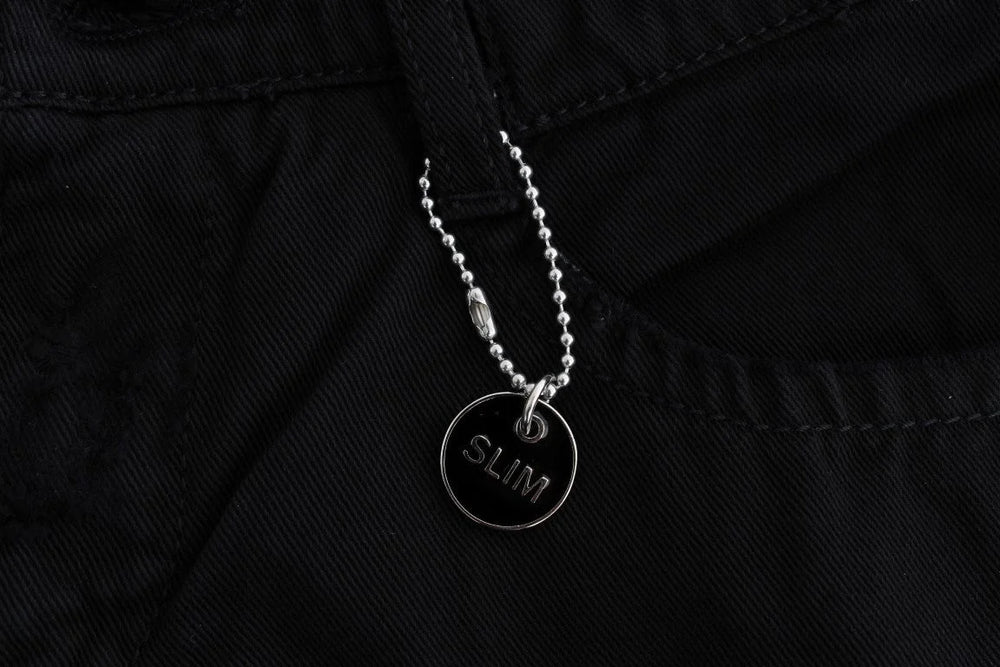 Costume National Black Cotton Slim Fit Bootcut Jeans - Jeans