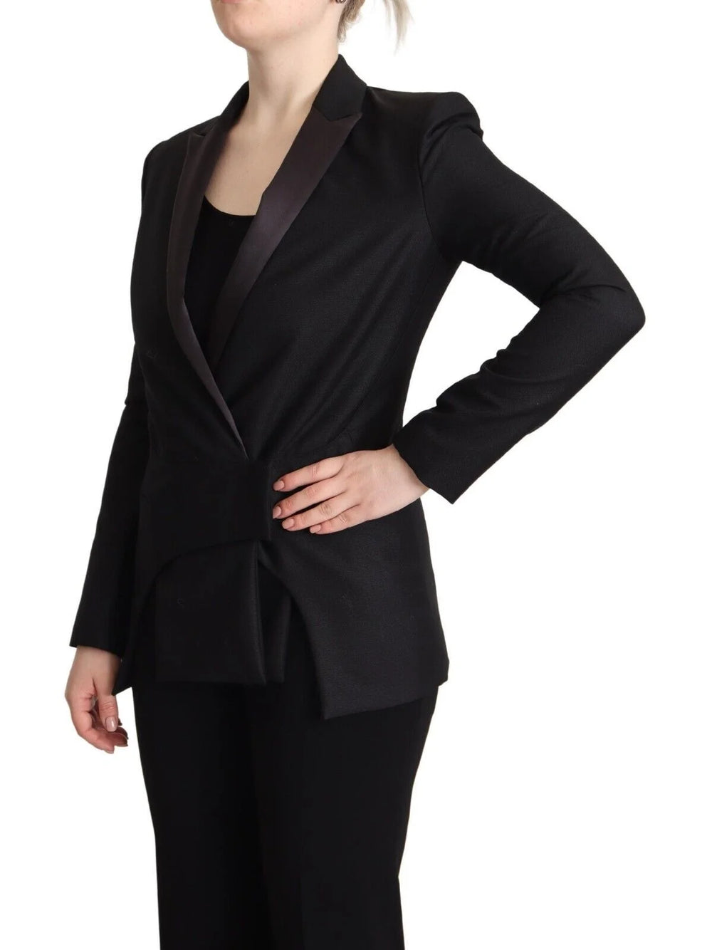 Costume National Black Long Sleeves Double Breasted Jacket - IT40|S - Sport Jackets