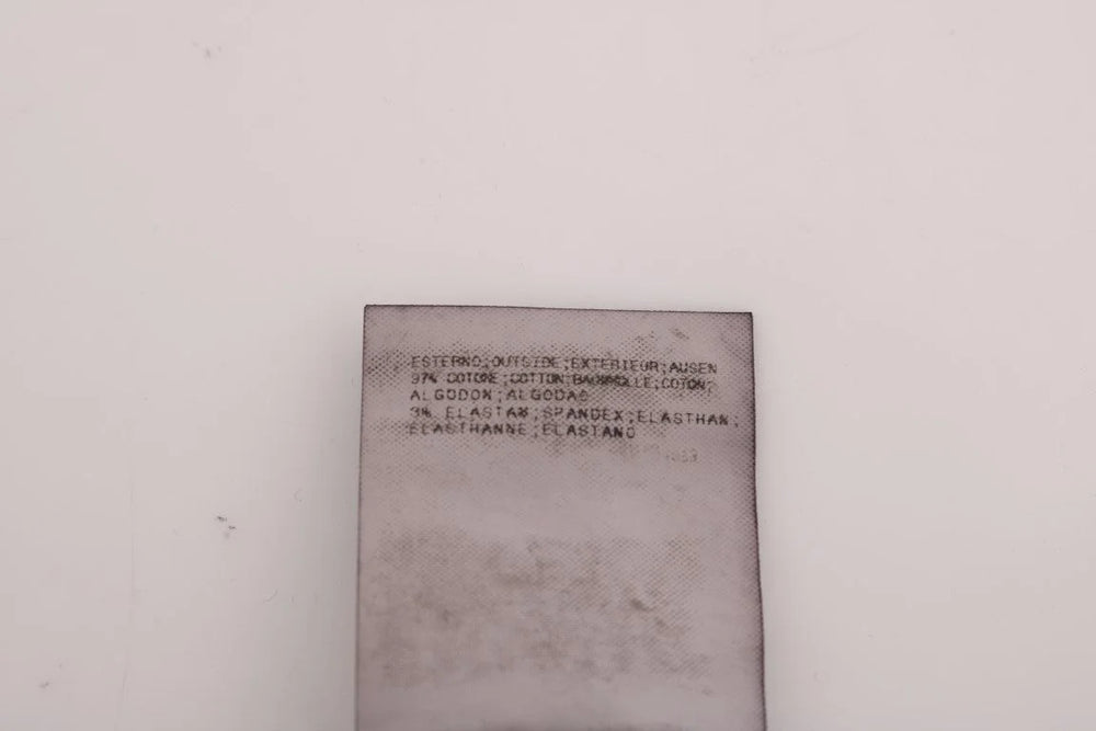 Costume National Black Slim Fit Cotton Stretch Pants - IT46 | S - Trousers