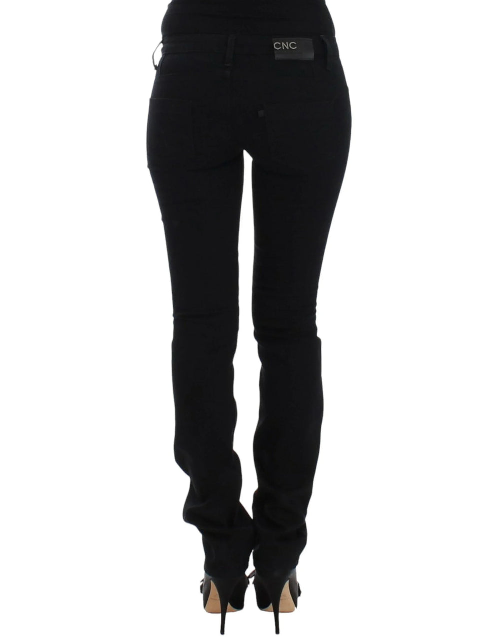 Costume National Black straight leg jeans - W26 - Jeans