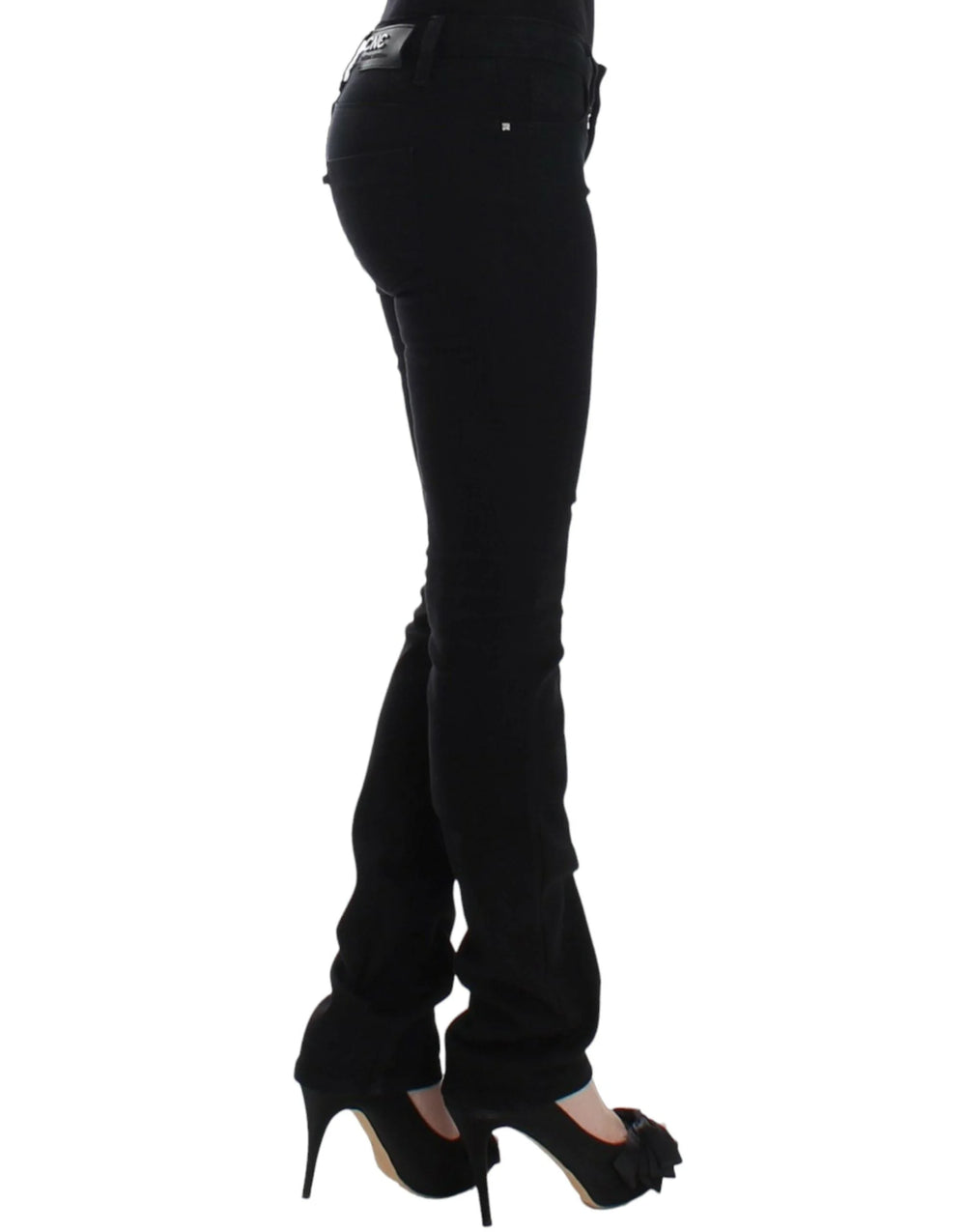 Costume National Black straight leg jeans - W26 - Jeans