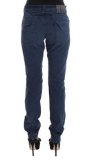 Costume National Blue Cotton Blend Denim Jeans - Jeans