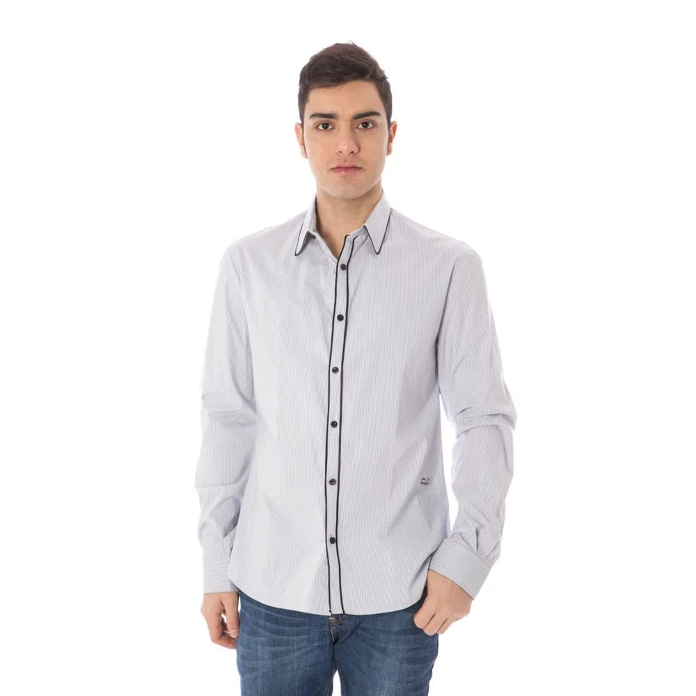 Costume National Blue Cotton Shirt - Shirts