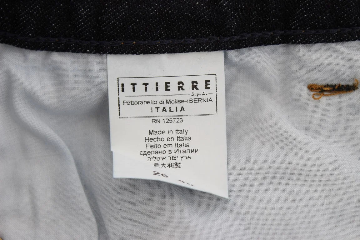 Costume National Blue Cotton Slim Fit Bootcut Jeans - W26 - Jeans