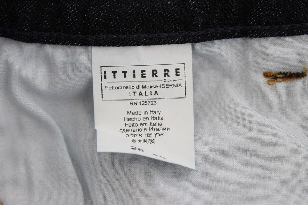 Costume National Blue Cotton Slim Fit Bootcut Jeans - W26 - Jeans