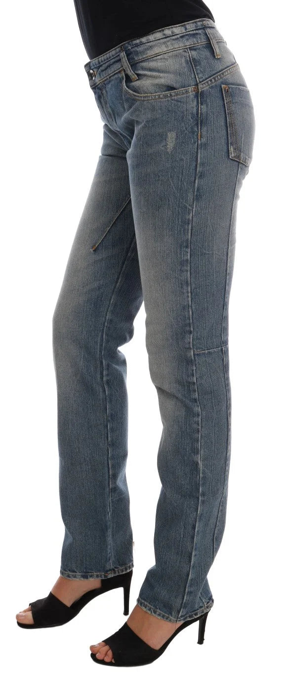 Costume National Blue Cotton Stretch Denim Jeans - W26 - Jeans