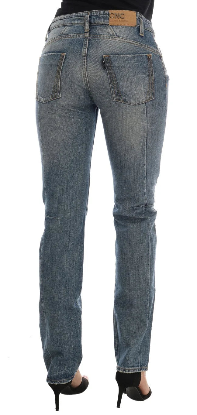 Costume National Blue Cotton Stretch Denim Jeans - W26 - Jeans
