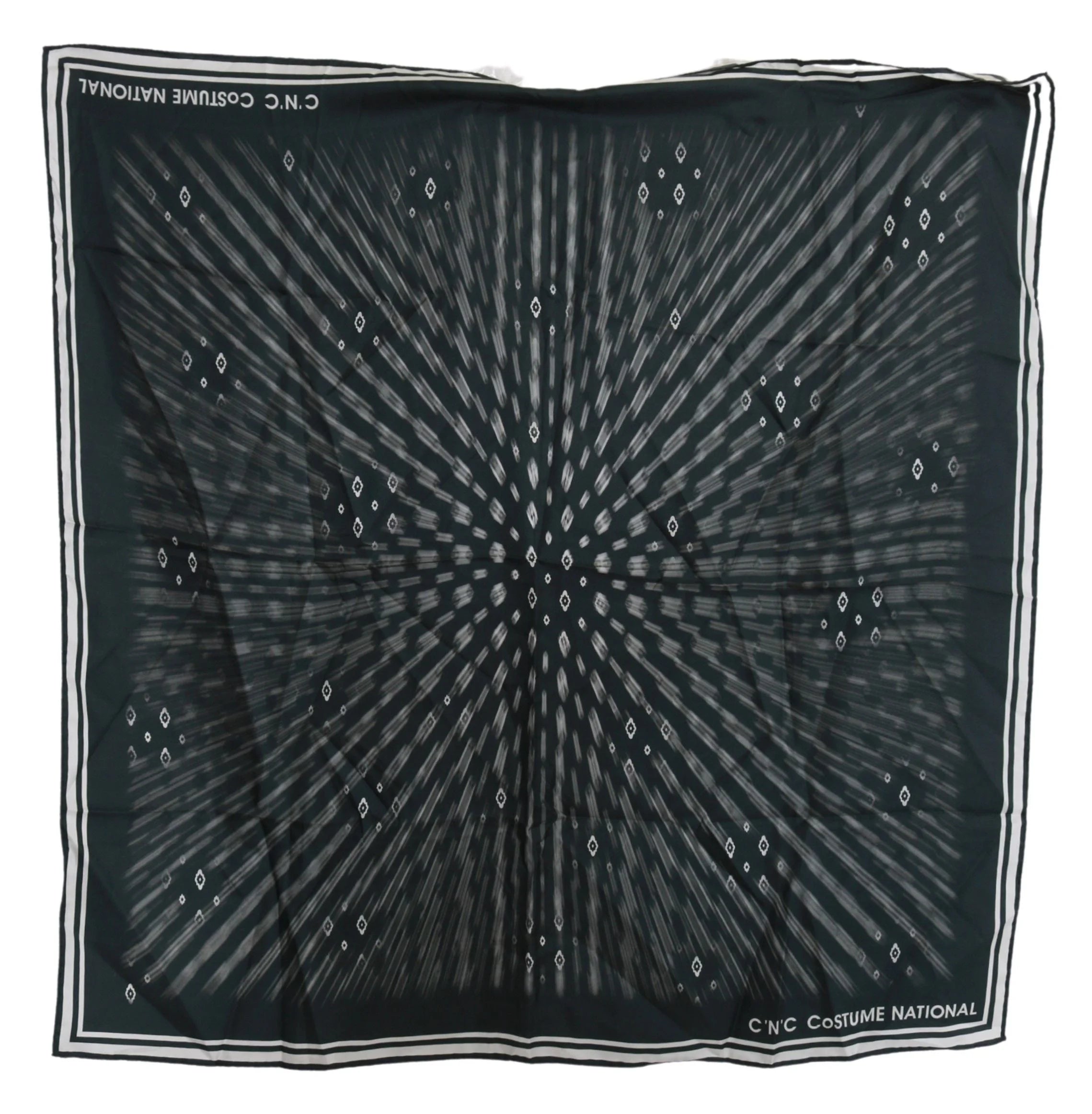 Costume National Blue Foulard Silk Women Scarf - Scarves & Shawls