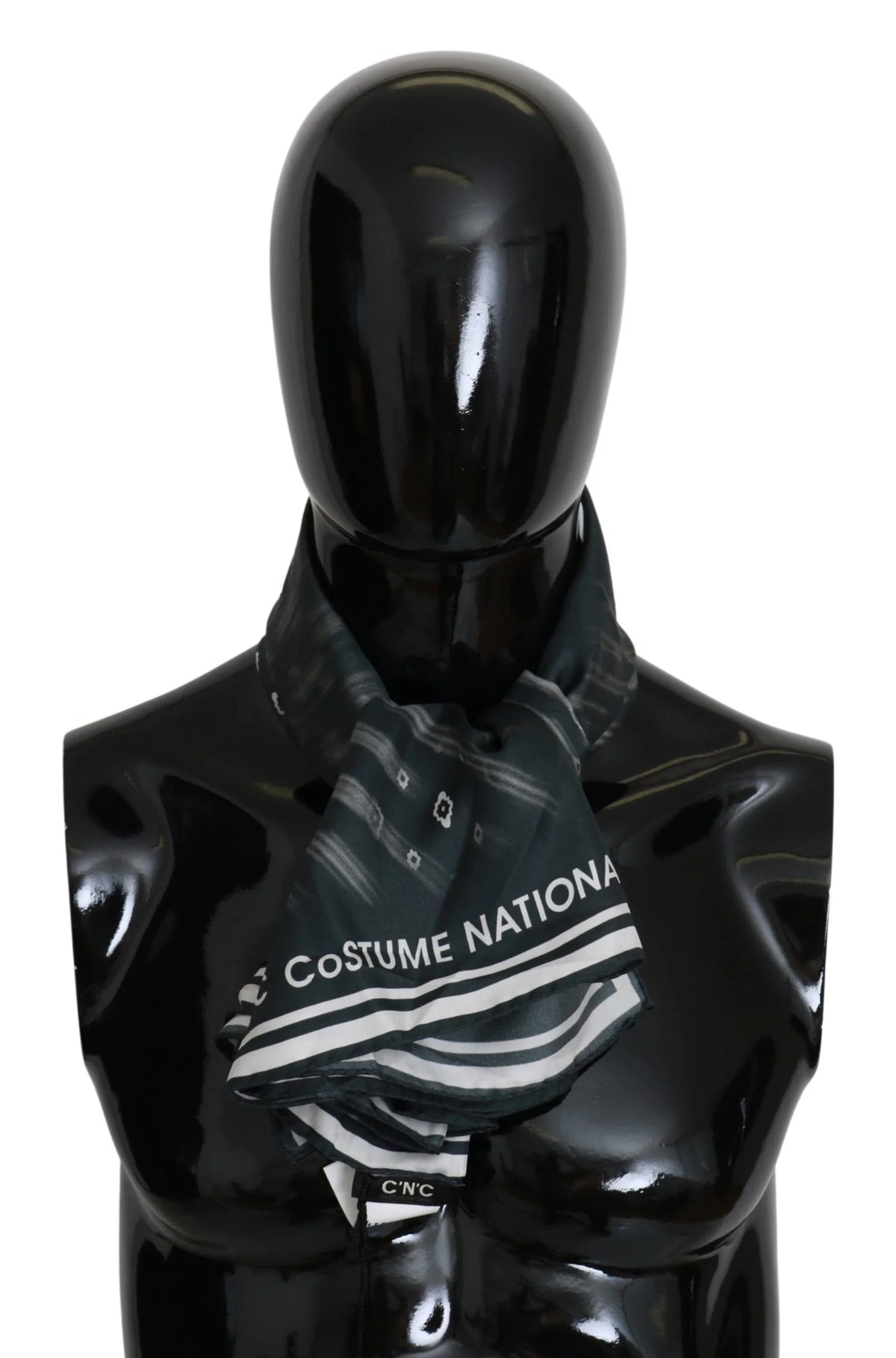 Costume National Blue Foulard Silk Women Scarf - Scarves & Shawls