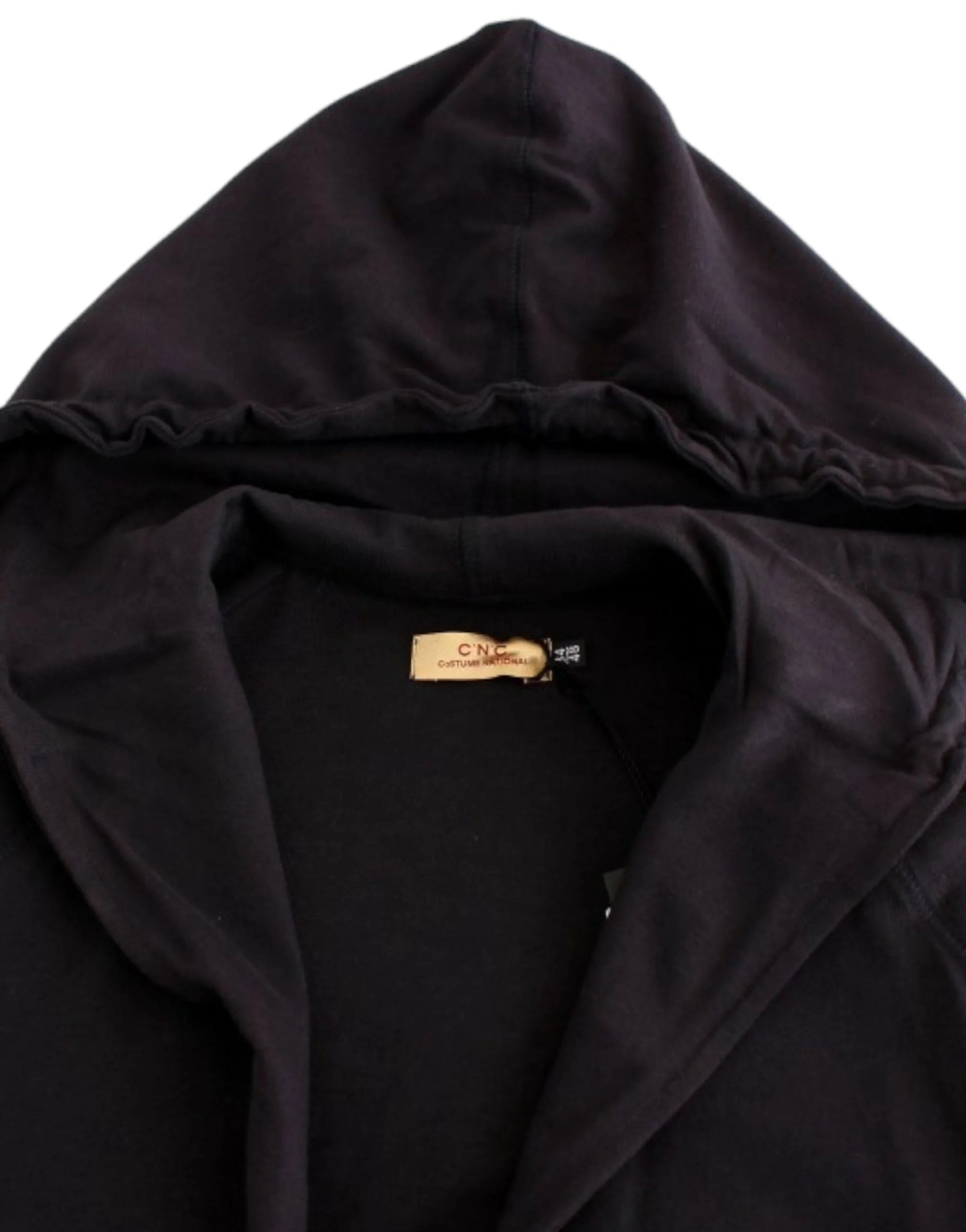 Costume National Blue hooded cotton sweater - Hoodies