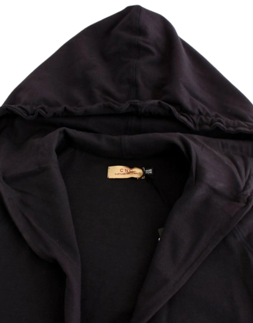 Costume National Blue hooded cotton sweater - Hoodies