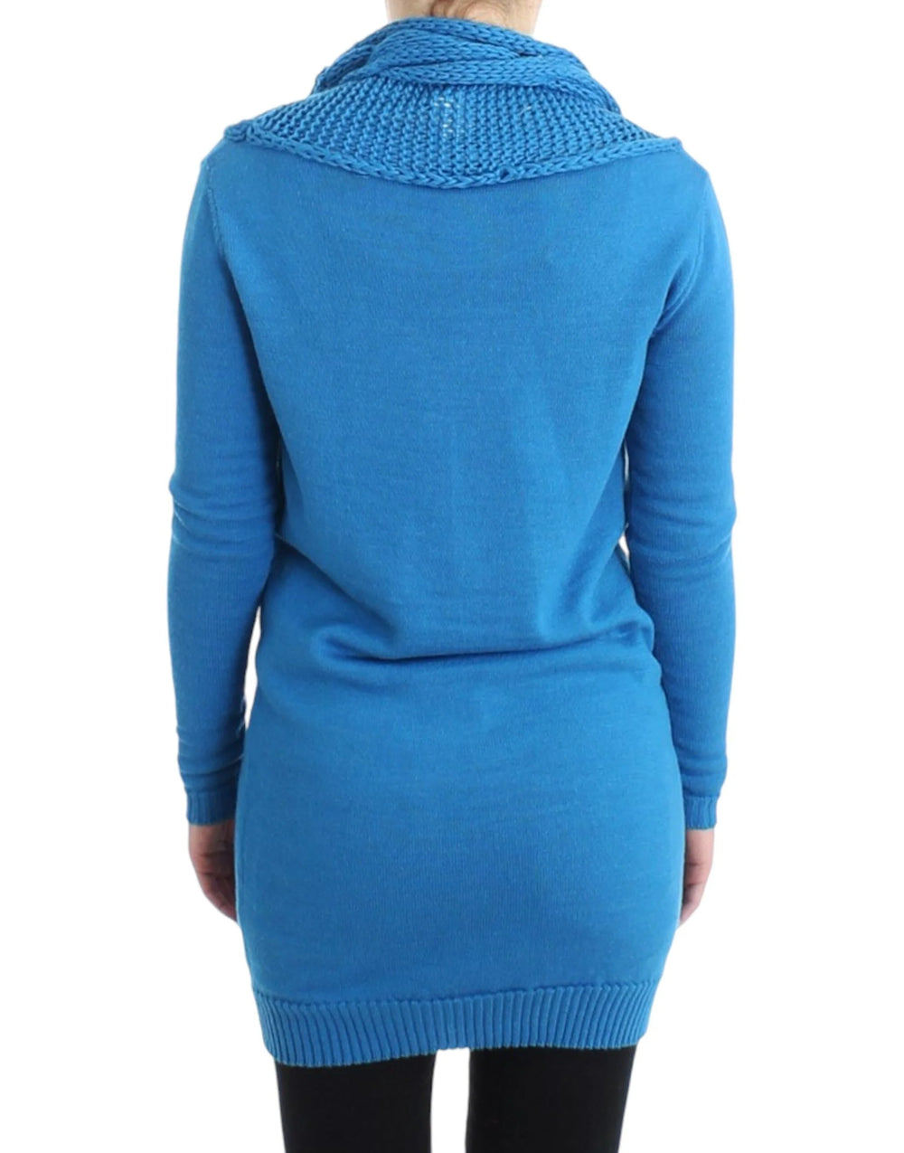 Costume National Blue scoopneck sweater - S - Sweaters