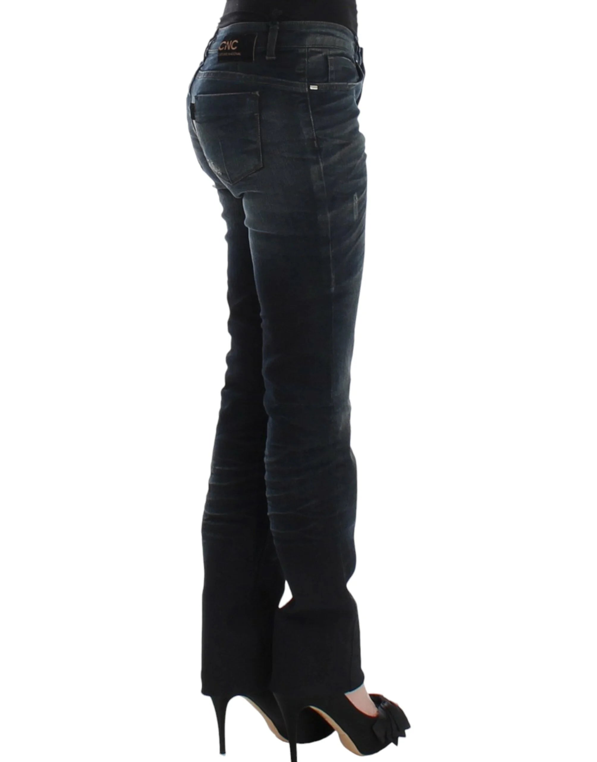 Costume National Blue skinnny leg jeans - W26 - Jeans