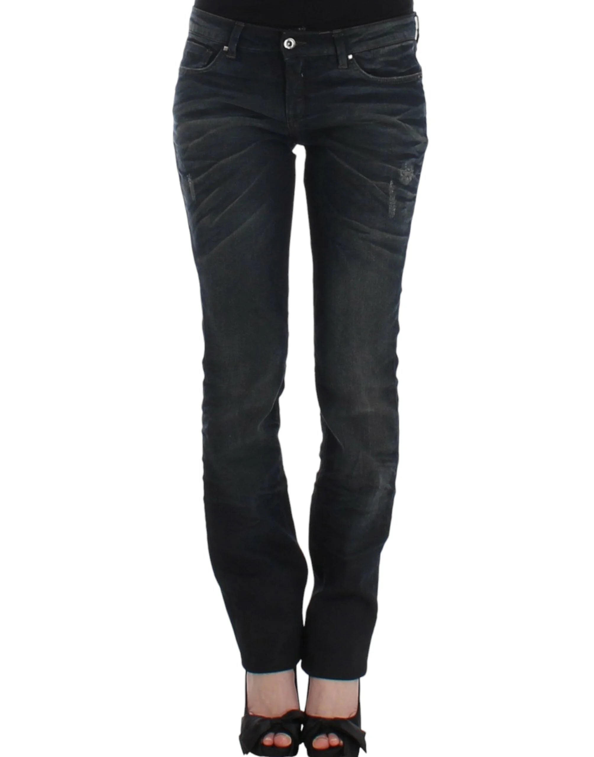 Costume National Blue skinnny leg jeans - W26 - Jeans