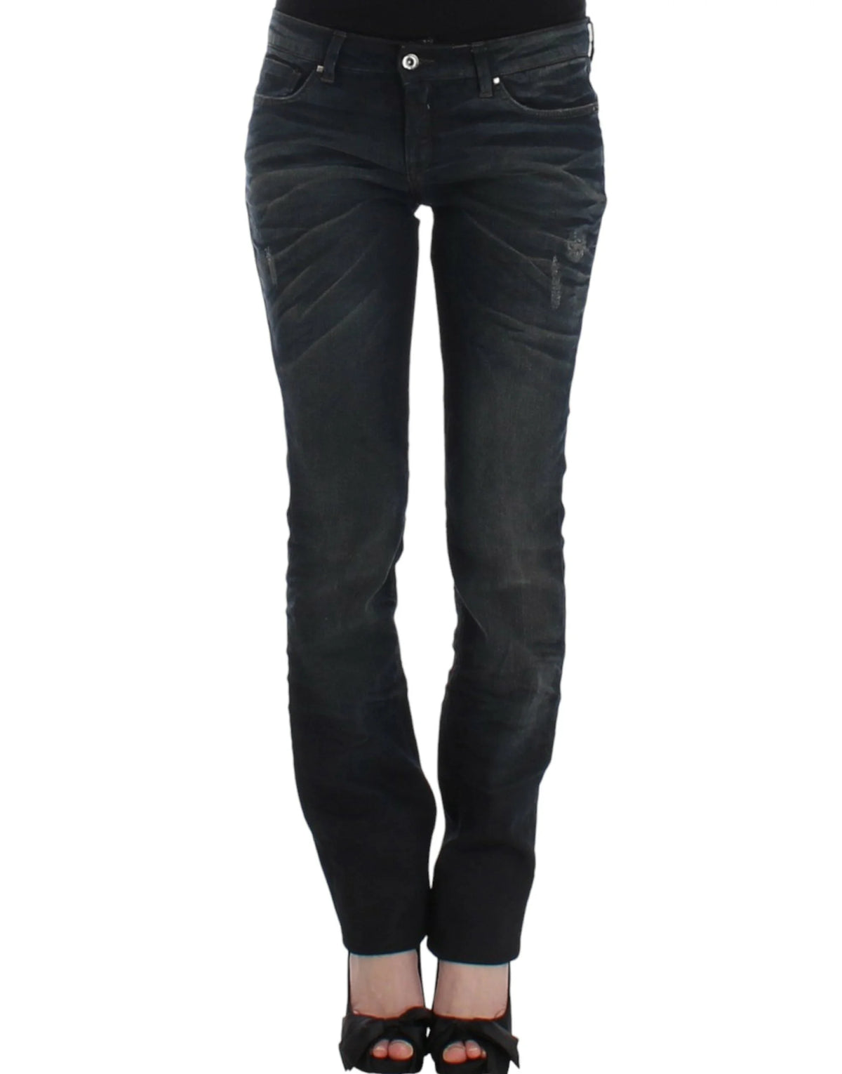 Costume National Blue skinnny leg jeans - W26 - Jeans